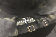 Multicam Black, adjustable, non-structured hat with grey EveryDayCivilian Logo