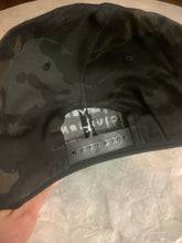 Multicam Black flat bill Snapback hat with grey EveryDayCivilian Logo