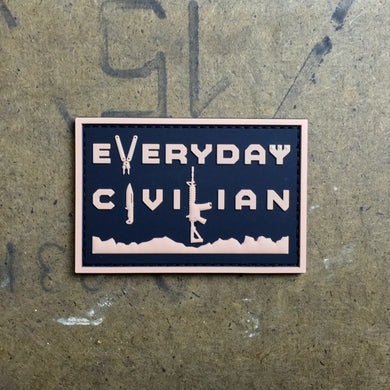 EveryDayCivilian PVC Patch Black & Tan