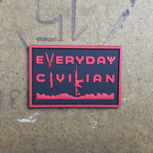 EveryDayCivilian PVC Patch Black & Red