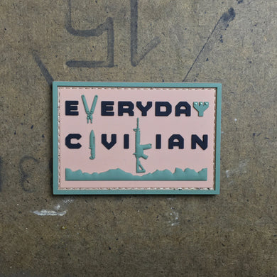 EveryDayCivilian PVC Patch Tan, Green, & Brown